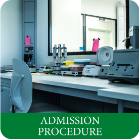 Admission procedure