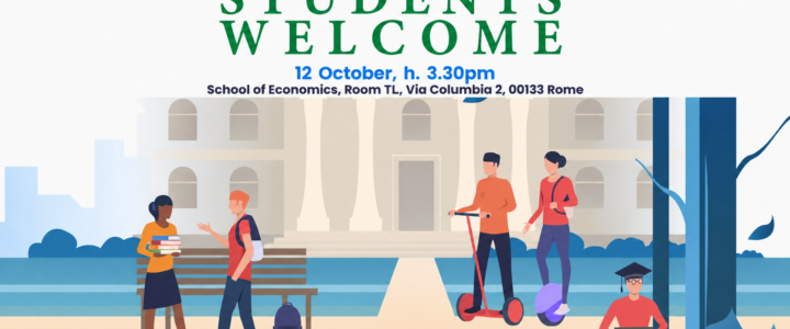 October 12 – Welcome Day for New Students